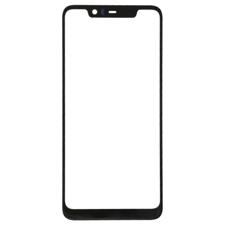 Black Front Screen Outer Glass Lens Replacement for Nokia X5