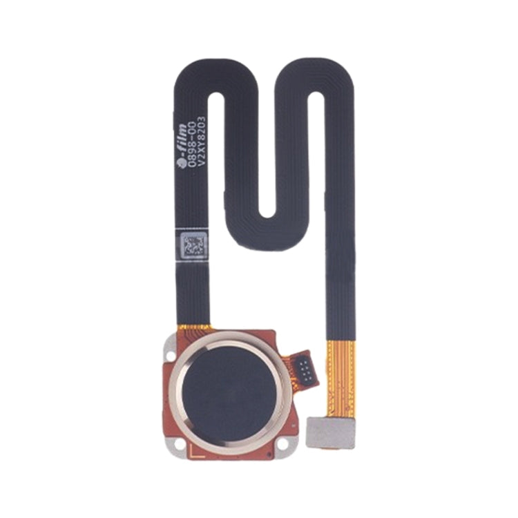Gold Fingerprint Sensor Flex Cable for Motorola Moto E5 Plus