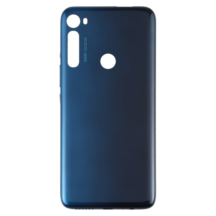 Replacement Blue Battery Back Cover for Motorola Moto One Fusion Plus PAKF0002IN