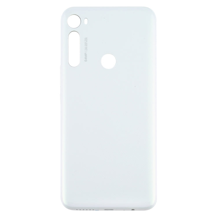 Battery Back Cover for Motorola Moto One Fusion Plus PAKF0002IN (White) - Quality Checked and Seamless Fit