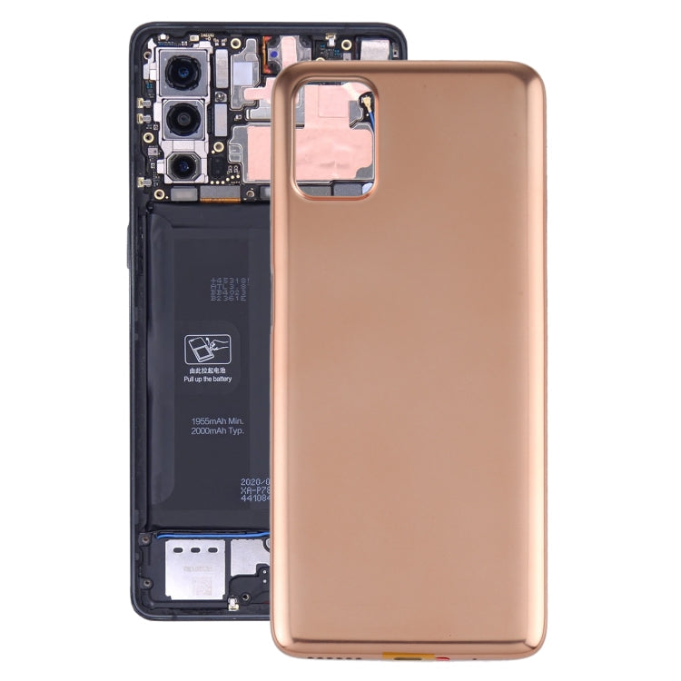Gold Battery Back Cover for Motorola Moto G9 Plus XT2087-1 - Original