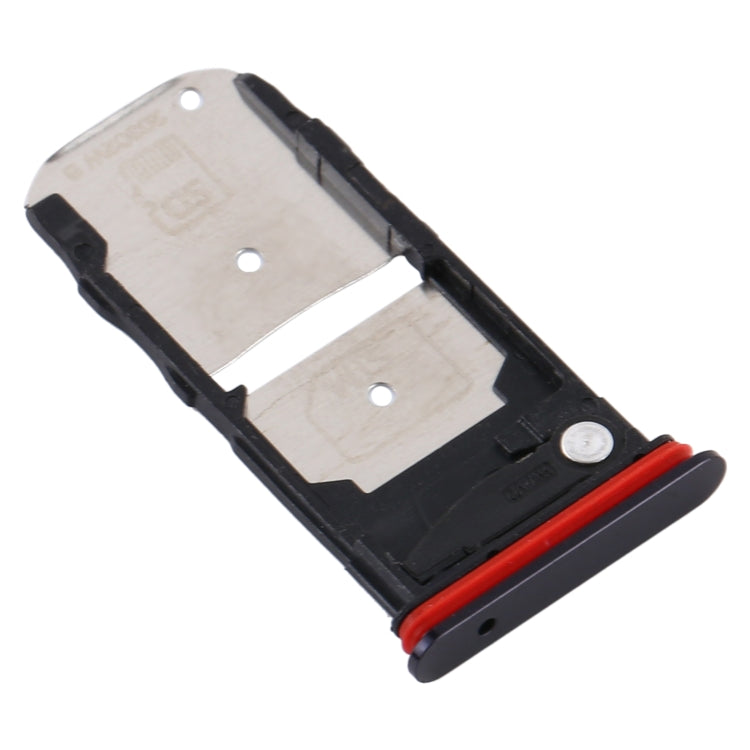 SIM Card Tray and Micro SD Card Tray for Motorola Edge XT2063-3 (Black)