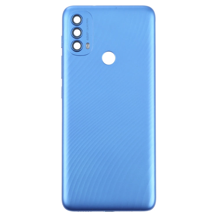 Battery Back Cover Replacement for Motorola Moto E40 in Blue