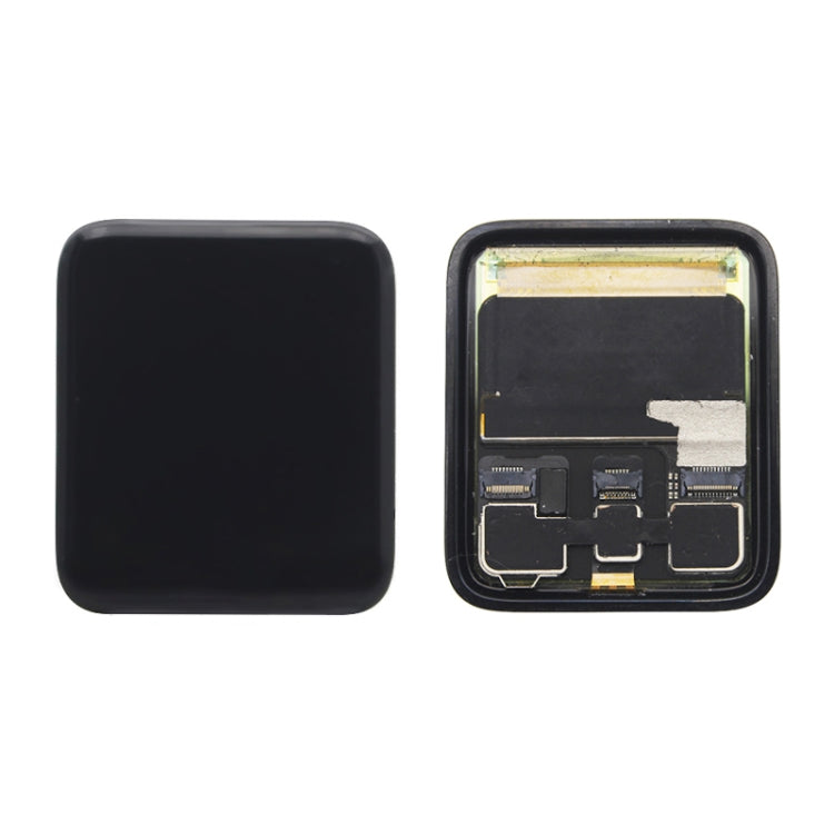 Sleek Black Sapphire Glass LCD Screen and Digitizer Full Assembly for Apple Watch Series 2 42mm