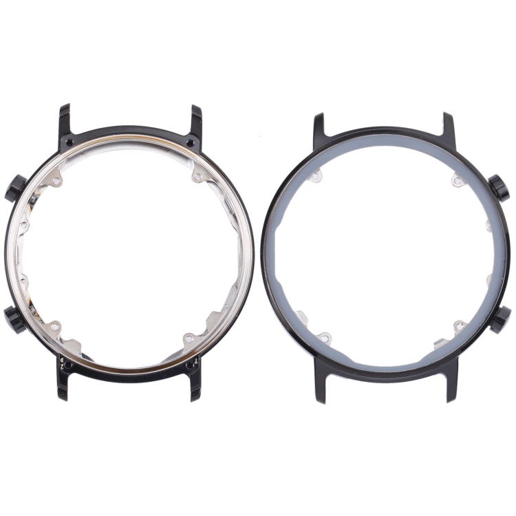 Black LCD Screen Frame Bezel Plate for Huawei Watch GT 2 42mm - Genuine Replacement