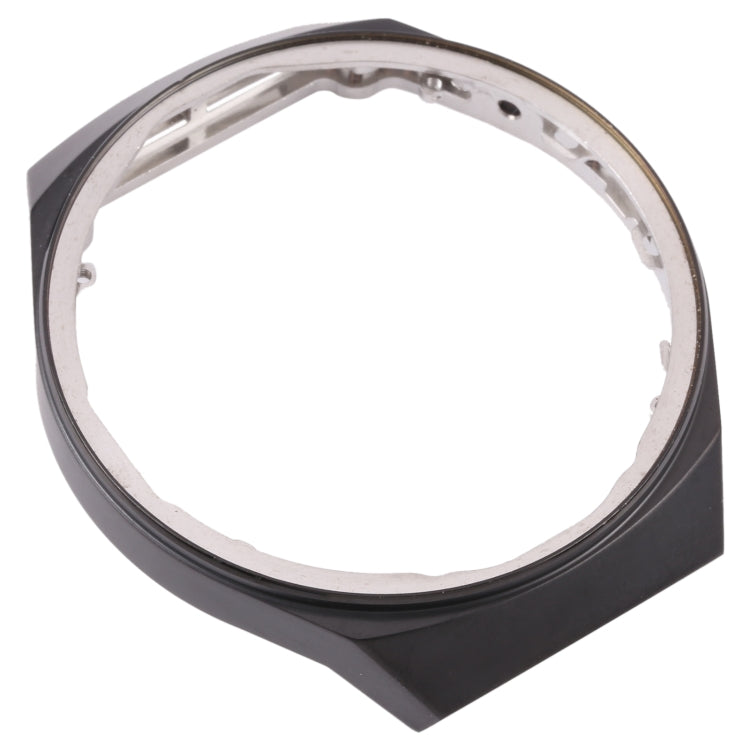 LCD Screen Frame Bezel Plate Replacement for Huawei Watch GT 2E HCT-B19 (Black)
