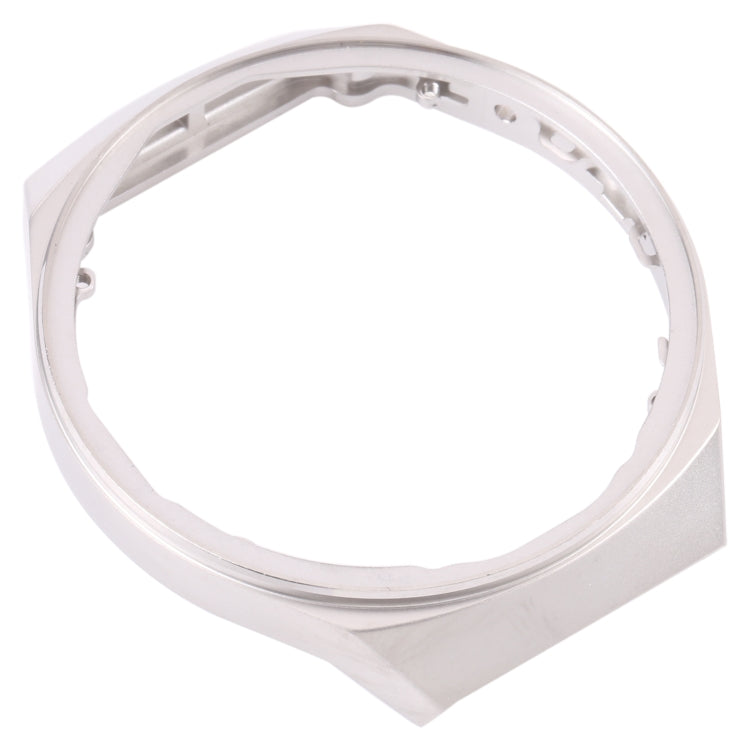 Silver LCD Screen Frame Bezel Plate for Huawei Watch GT 2E HCT-B19 - Upgrade Your Watch's Aesthetics and Functionality