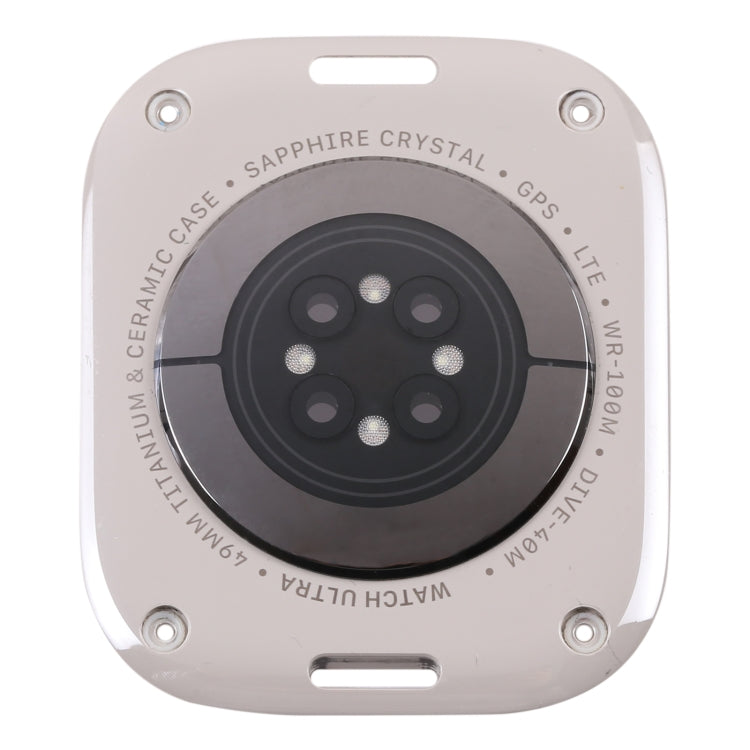 Charging Module Glass Back Cover for Apple Watch Ultra 49mm