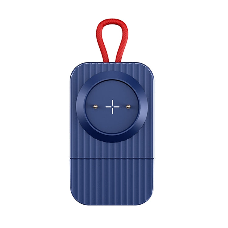 Portable Magnetic Wireless Charger for Huawei Watch GT / GT2 / Honor Magic Type-C Interface (Blue)