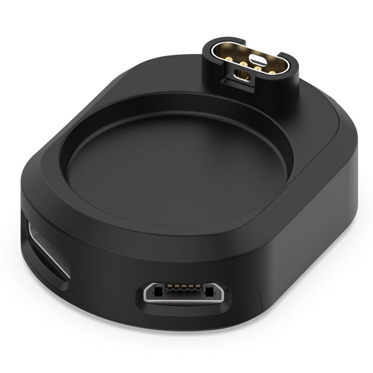 Garmin Smartwatch Charging Adapter in Sleek Black