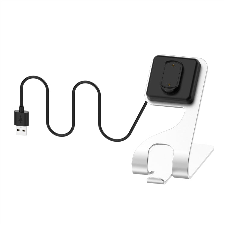 Rotatable Magnetic Charging Base for Amazfit GTR3 / GTR3 Pro / GTS3 (Silver)