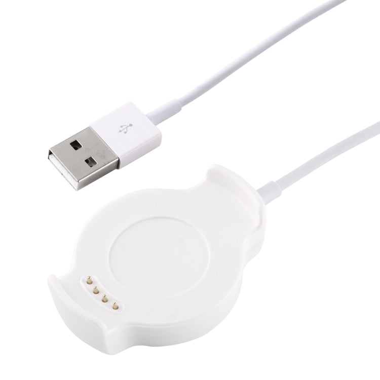 Portable White Charger Cradle for Huawei Watch 2 with 100cm Cable Length