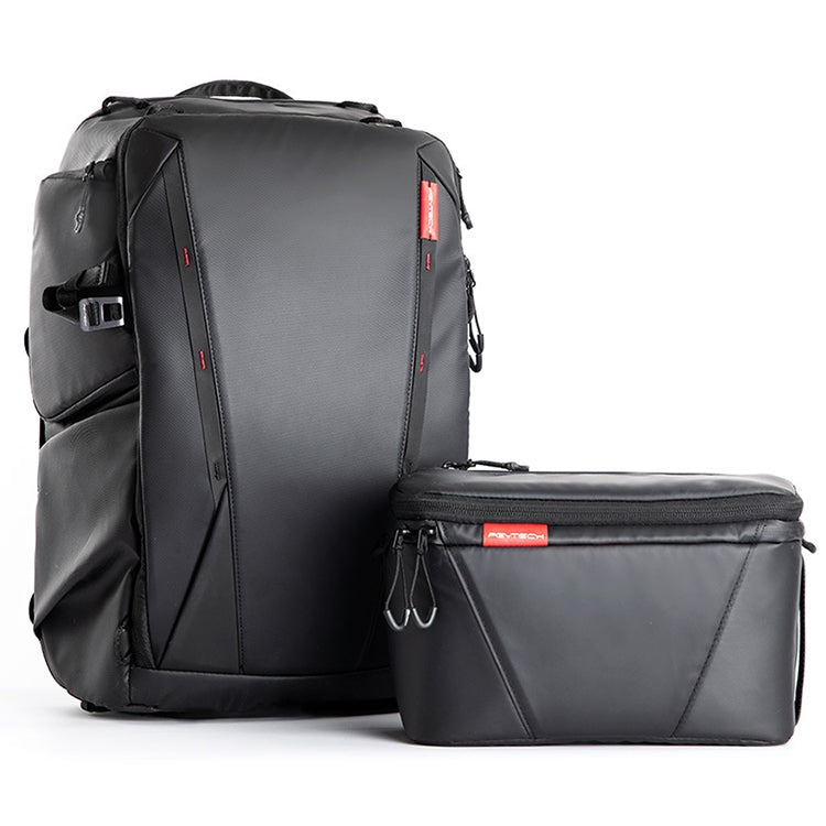 Waterproof and Shockproof 2-in-1 Camera Backpack with Versatile Design