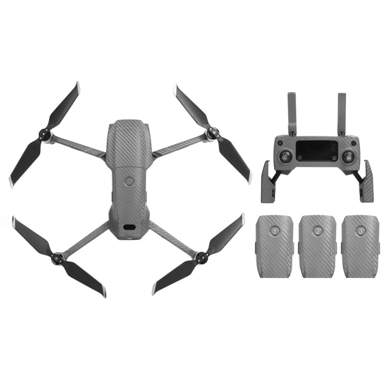 Enhance Protection and Style with Carbon Fiber Waterproof Sticker Kit for DJI Mavic 2 Pro/Zoom