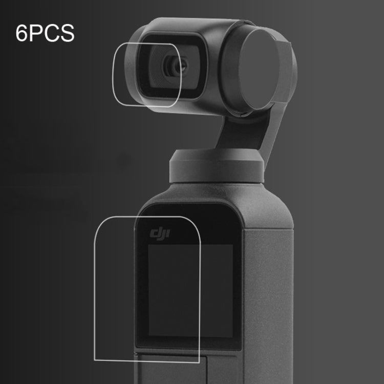 Lens Protector and Screen Film Set for DJI OSMO Pocket Gimbal