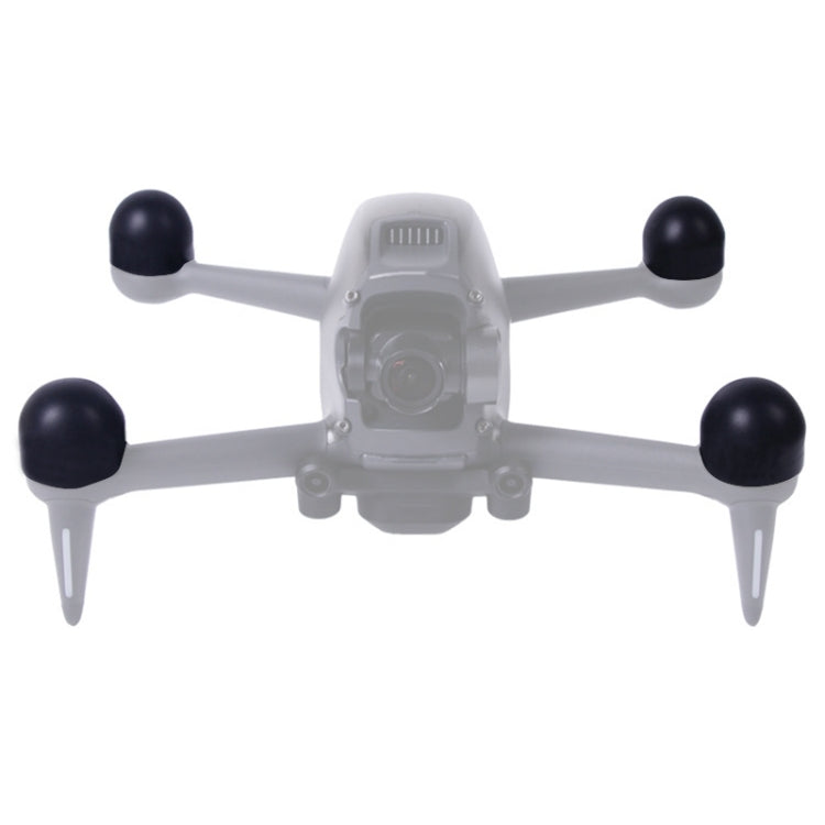 Sunnylife FV-Q9308 DJI FPV Motor Protective Silicone Cover Set (Black, 4 Pieces)