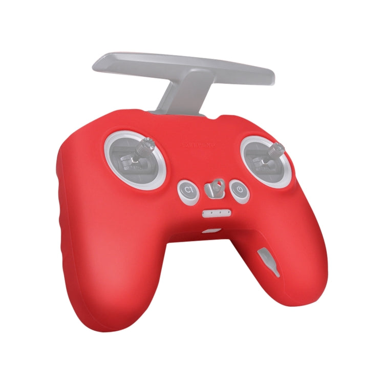 Sunnylife Red Silicone Shockproof Anti-scratch Case for DJI FPV Remote Control 2