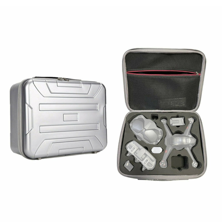 Waterproof Portable Hard Case Storage Bag for DJI FPV Combo (Silver)