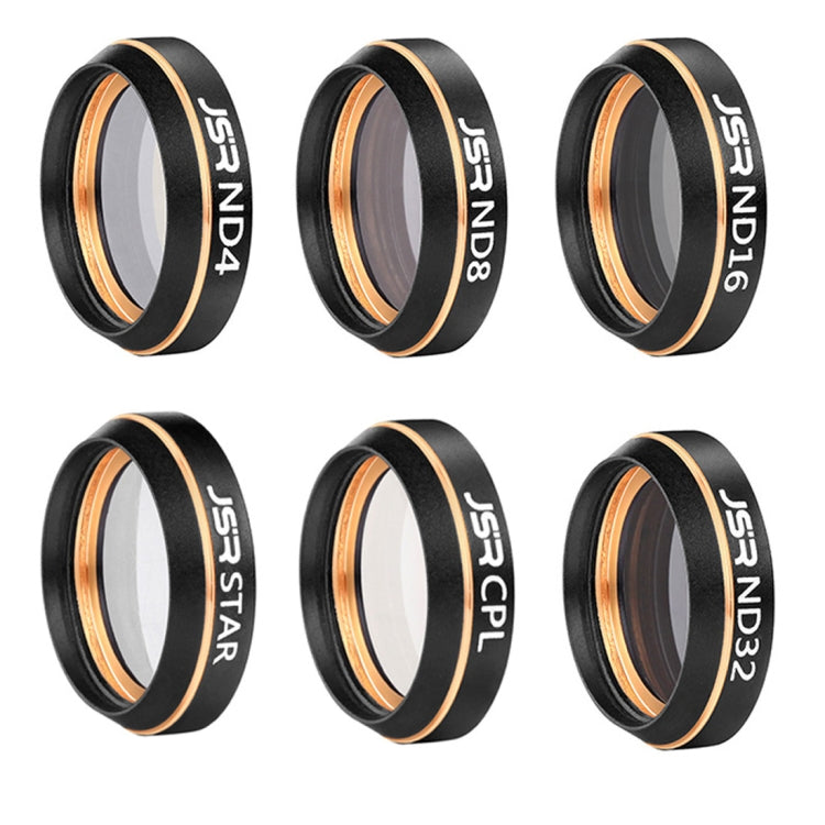 6 in 1 HD Drone Star Effect & ND4 & ND8 & ND16 & ND32 & CPL Lens Filter Kits for DJI MAVIC Air