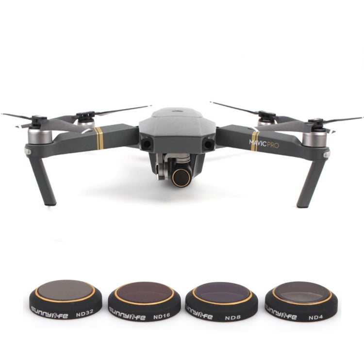 4 in 1 HD Drone Camera ND32/16/8/4 Lens Filter Set for DJI Mavic Pro