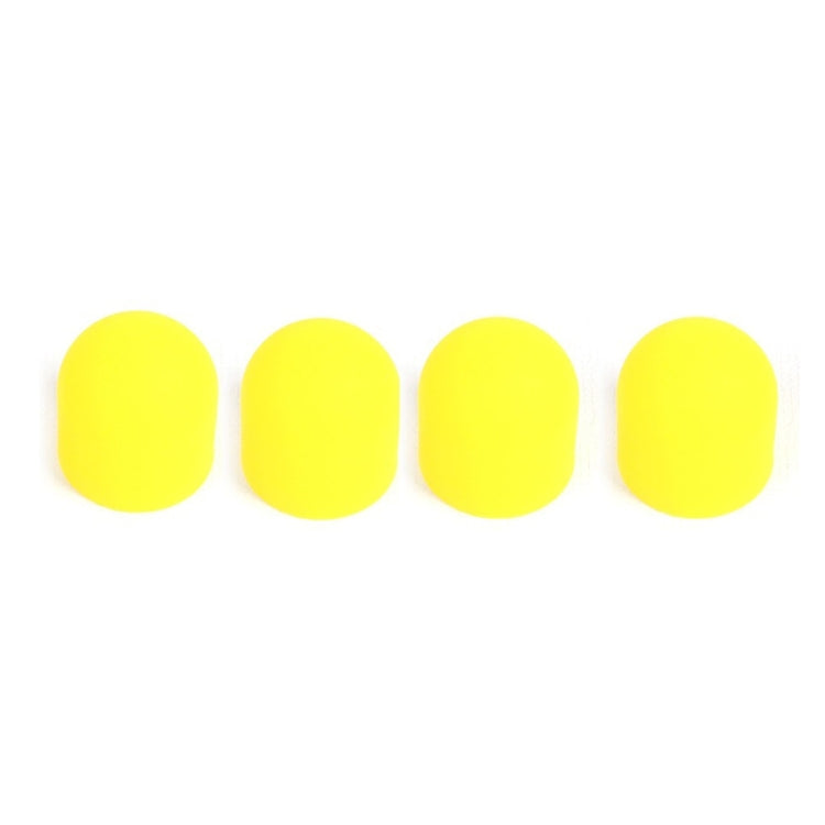 Motor Protective Cover Set for DJI Mavic Pro - Yellow (4 Pieces)