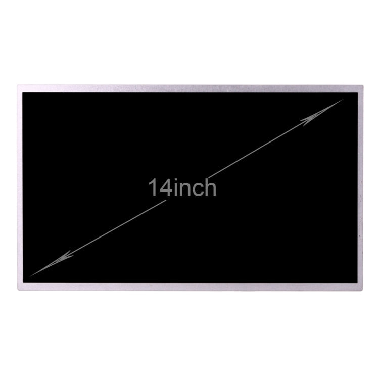 14-inch High Resolution LED Laptop Screen Panel with 1366 x 768 Pixels and 16:9 Aspect Ratio