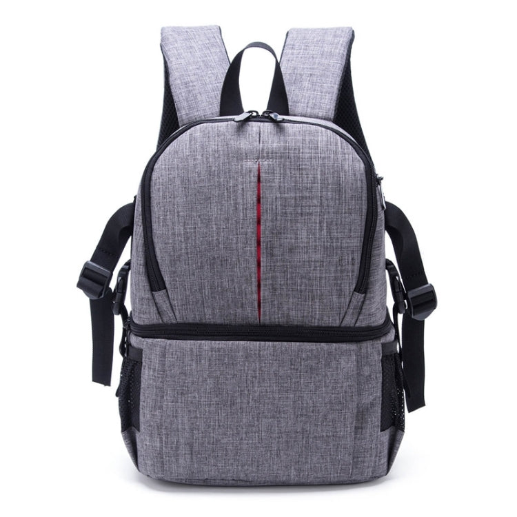 Grey Multi-functional Waterproof DSLR Camera Backpack