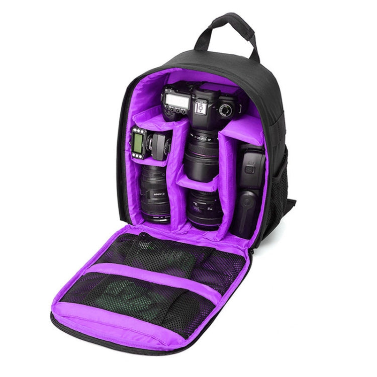 Outdoor Sports Camera Backpack - Purple