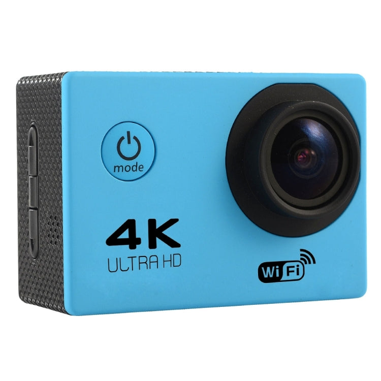 F60 2.0 inch Screen 170 Degrees Wide Angle WiFi Sport Action Camera Camcorder with Waterproof Housing Case, Support 64GB Micro SD Card (Blue)