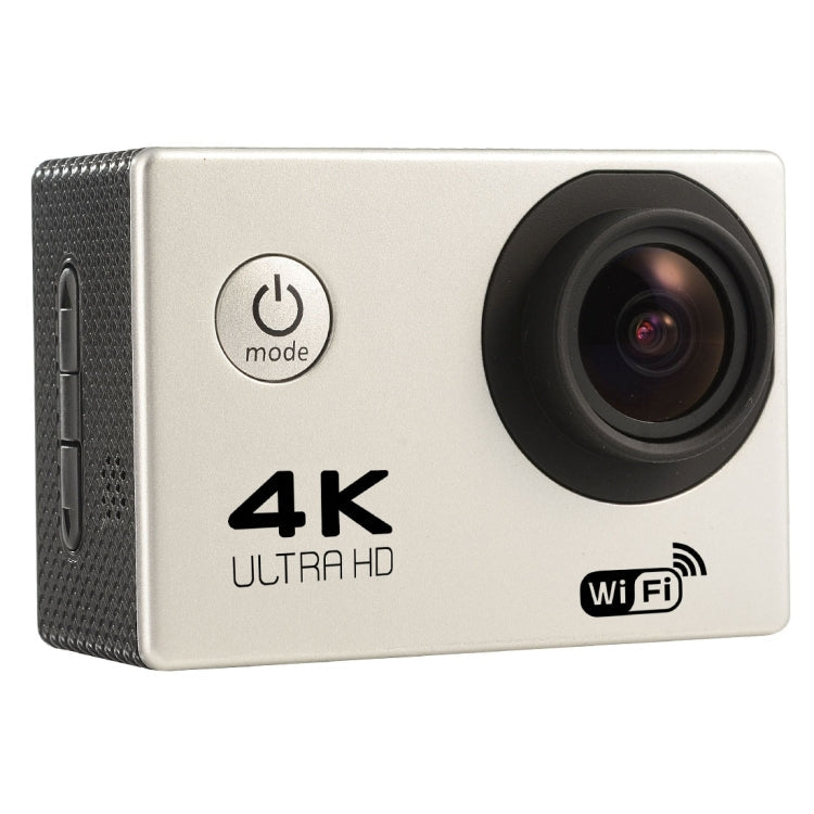 F60 2.0 inch Screen Wide Angle WiFi Sport Action Camera Camcorder with Waterproof Case - Silver