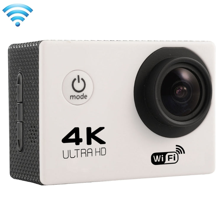 F60 2.0 inch Screen Waterproof Sport Action Camera with 170-Degree Wide Angle Lens (White)