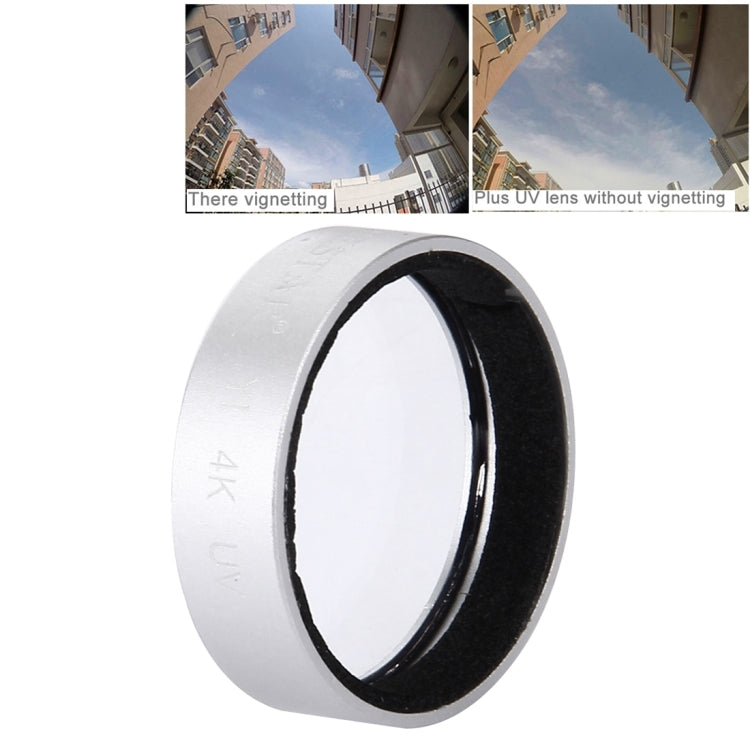JUNESTAR UV Filter for Xiaomi Xiaoyi Yi II 4K Action Camera (Silver)