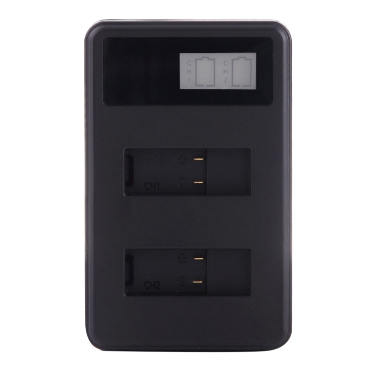Dual Battery Charger with LCD Screen for GoPro HERO5