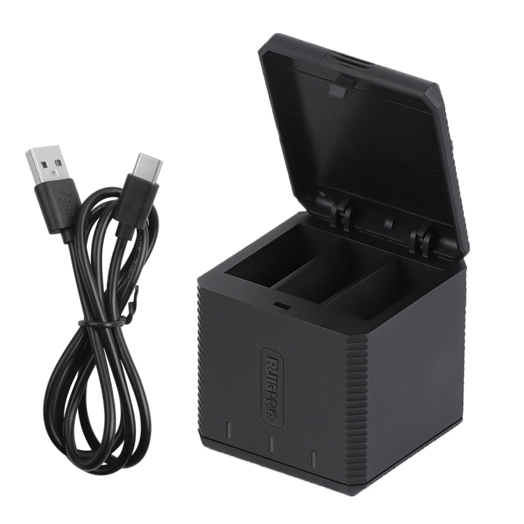 GoPro HERO9/10 Black USB Triple Batteries Charger Box