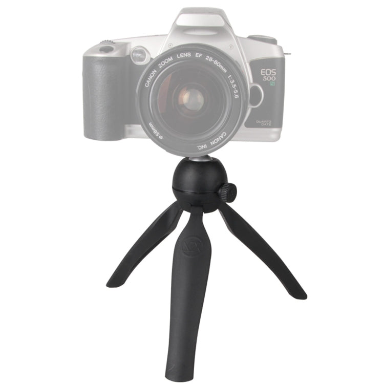 Mini Tripod Stand for Mobile Phones and Digital Cameras (Black)