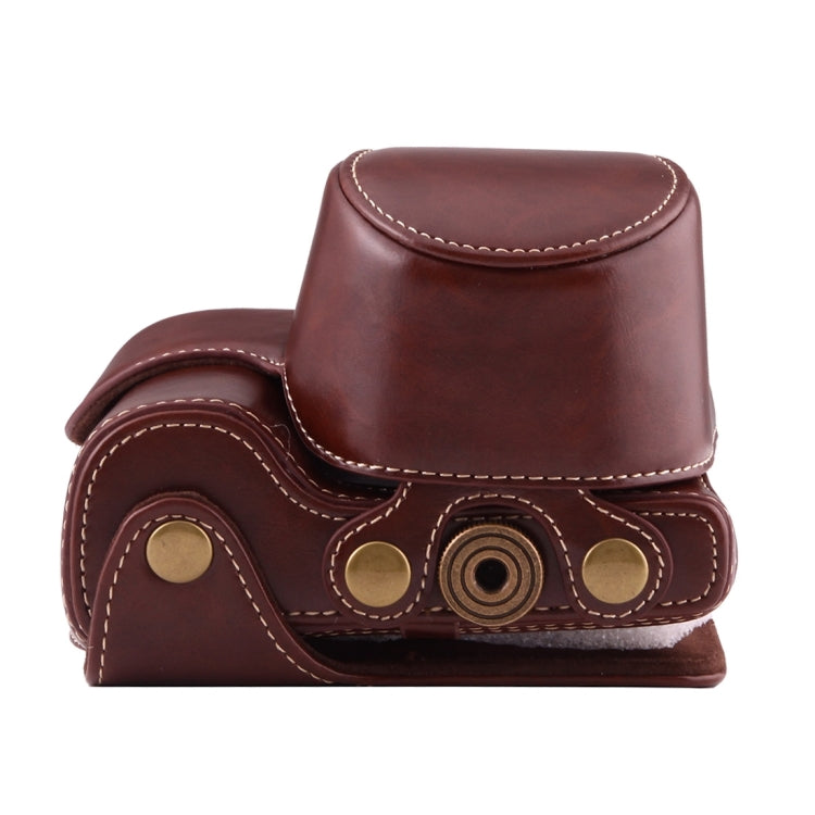 Protective PU Leather Camera Bag with Strap for Sony A6000 / A6300 / Nex 6 (Coffee)