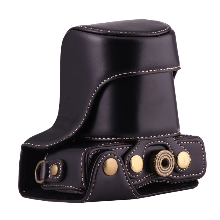 Canon EOS M10 Black PU Leather Camera Case with Strap