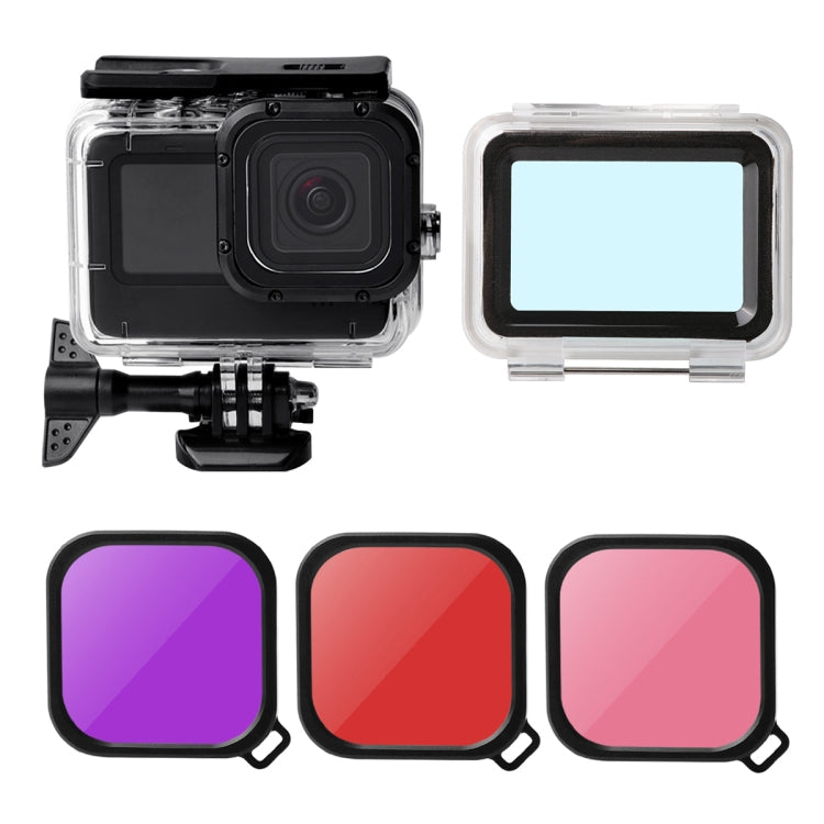GoPro HERO10/9 Black Waterproof Case Set with Touch Back Cover and Lens Filters for Underwater Photography