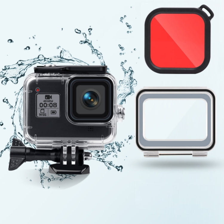 GoPro HERO8 Black Waterproof Case and Color Lens Filter Set