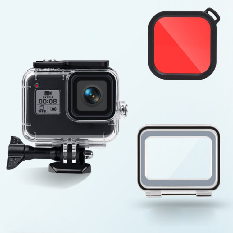 GoPro HERO8 Black Waterproof Case and Color Lens Filter Set