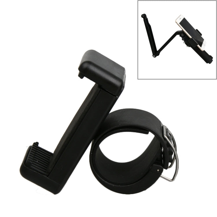 Handy Mobile Phone Clip Holder for GoPro, SJCAM, Xiaoyi Handheld Selfie Monopod with 2.6cm-3cm Dig Clip Port