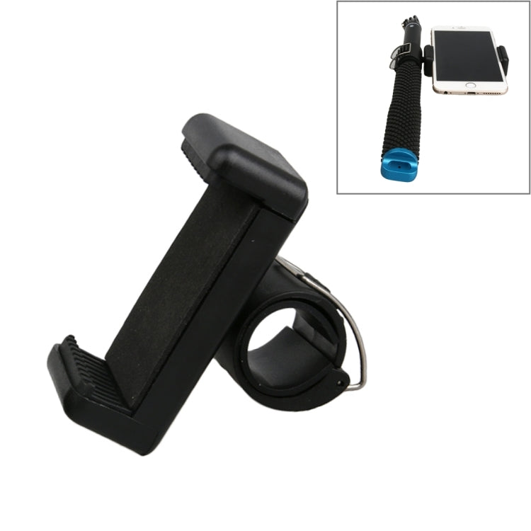 Mobile Phone Clip Holder for GoPro, SJCAM, and Xiaoyi Selfie Stick - Small Clip Port Diameter: 2cm-2.3cm
