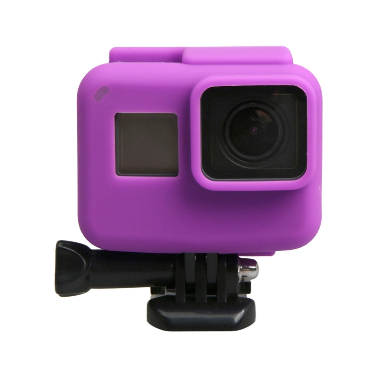Silicone Protective Case for GoPro HERO5 (Purple)
