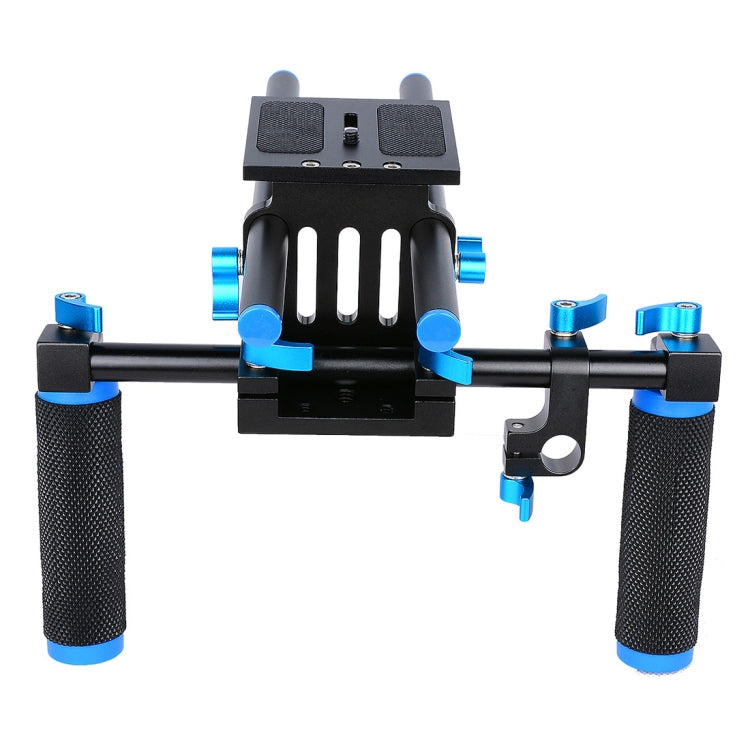 YELANGU Dual Handle Shoulder Mount Support Kit for DSLR and Camcorders