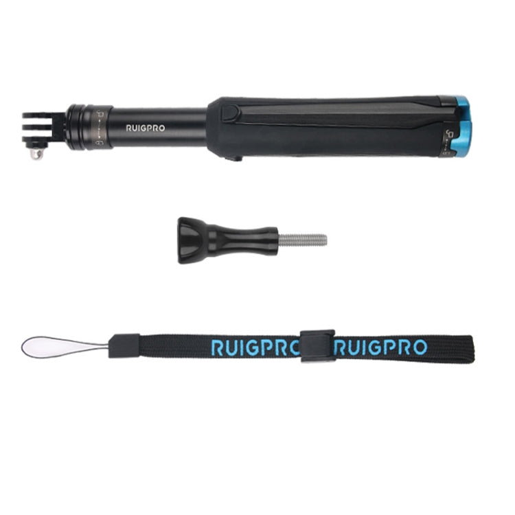 Versatile Portable Selfie Stick Tripod for Action Cameras (23.5-81cm)