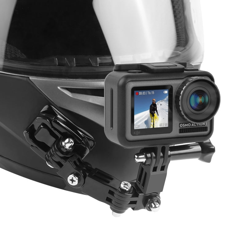Cycling Helmet Adhesive Multi-Joint Arm Mount Set for Action Cameras