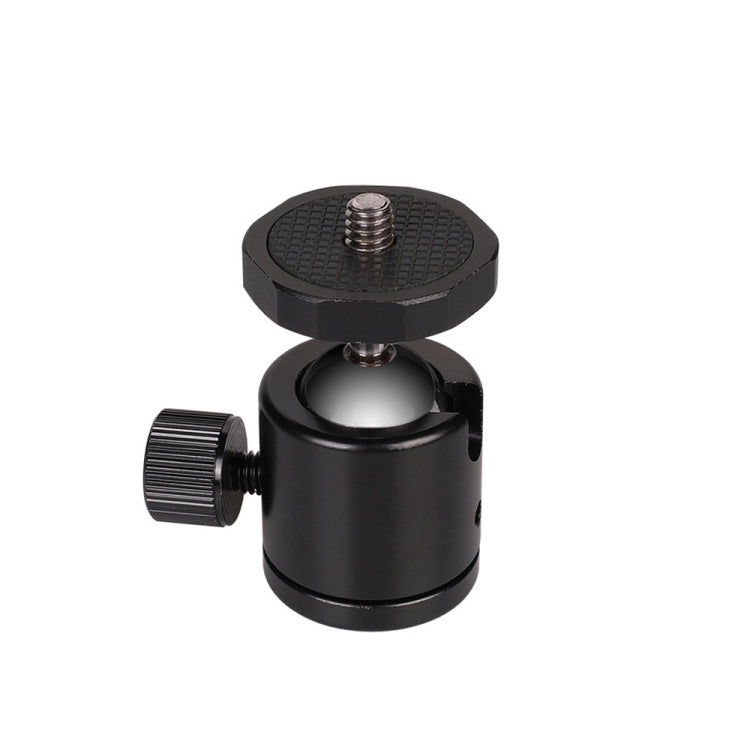 Compact 360° Rotation Mini Ball Head for DSLR & Digital Cameras in Black