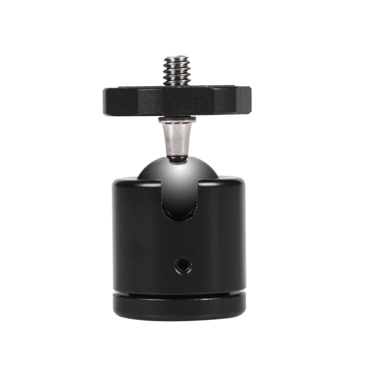 Compact 360° Rotation Mini Ball Head for DSLR & Digital Cameras in Black