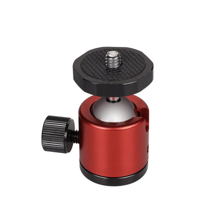Rotating Metal Ball Head for DSLR & Digital Cameras (Red)