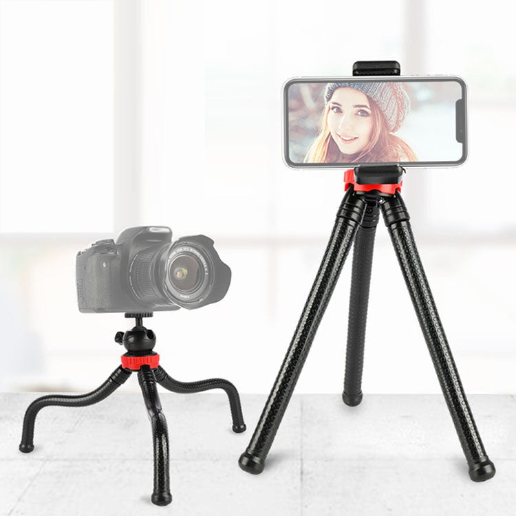 Flexible Mini Octopus Tripod Holder with Ball Head for Cameras and Action Cameras